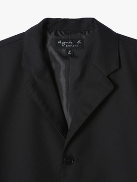 ENFANT ボーイズ UU51 E VESTE キッズ ジャケット ブラック