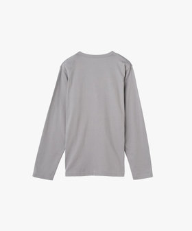 HOMME メンズ メンズ ロゴ プリント 長袖 Tシャツ "New Coulos" グレー系その他