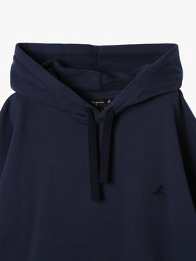 HOMME メンズ メンズ ”b.”ロゴ コットン 長袖 スウェット フーディー ”Porto” ブルー系その他