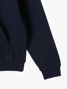 HOMME メンズ メンズ ”b.”ロゴ コットン 長袖 スウェット フーディー ”Porto” ブルー系その他