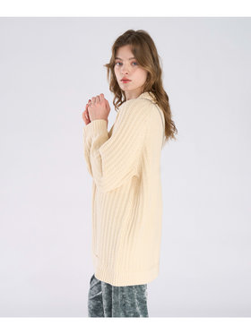 To b. by agnès b. 【Outlet】ラグランスリーブ ニット プルオーバー ホワイト