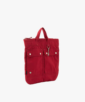VOYAGE メンズ バッグ＆ウォレット agnes b. x POTR 2way ヘルメットバッグ   POTR01-01 レッド