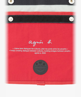 VOYAGE メンズ バッグ＆ウォレット agnes b. x POTR 2way ヘルメットバッグ   POTR01-01 レッド