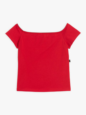 FEMME ウィメンズ JE57 TS CRISTAL MC Tシャツ レッド