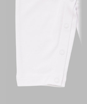 ENFANT ベビー ベビー フラワープリント コットン 長袖 ロンパース ブルー系その他