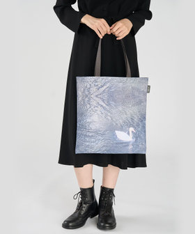 VOYAGE ウィメンズ バッグ＆ウォレット フォトプリント ナイロン トートバッグ "My bag" RAT01R-03 グリーン