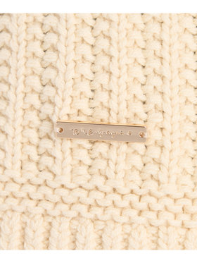 To b. by agnès b. 【Outlet】ラグランスリーブ ニット プルオーバー ホワイト