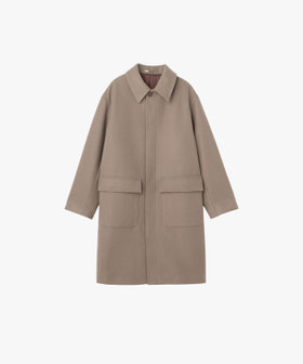 HOMME メンズ メンズ ウール ロング コート "Double" ブラウン系その他