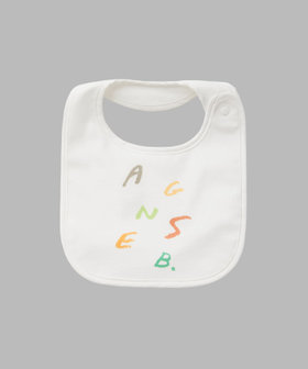ENFANT ベビー ベビー プリント コットン スタイ agnes b.×mayumi yamase ホワイト