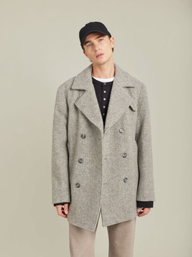 HOMME メンズ 【Outlet】UT60 CABAN コート グレー