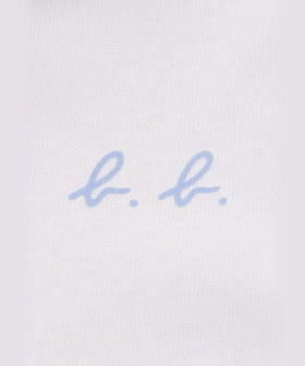 ENFANT ベビー ベビー フラワープリント コットン 長袖 ロンパース ブルー系その他