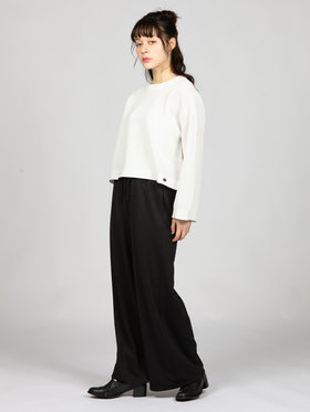 To b. by agnès b. 【Outlet】ライトメッシュニットプルオーバー ホワイト