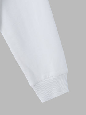 HOMME メンズ メンズ フォトプリント アーティスト 長袖 スウェット ”Francois Prost” ホワイト