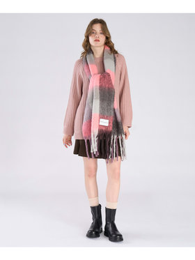 To b. by agnès b. 【Outlet】ラグランスリーブ ニット プルオーバー ピンク