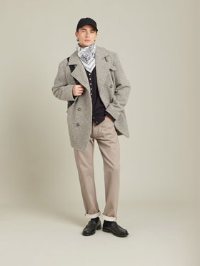 HOMME メンズ 【Outlet】UT60 CABAN コート グレー