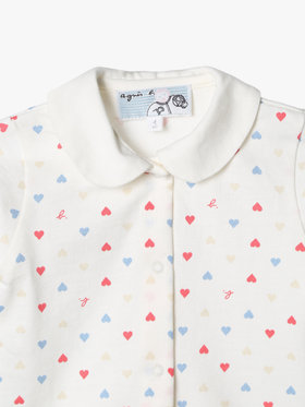 ENFANT ベビー ベビー マルチカラー コットン 長袖 シャツ ホワイト