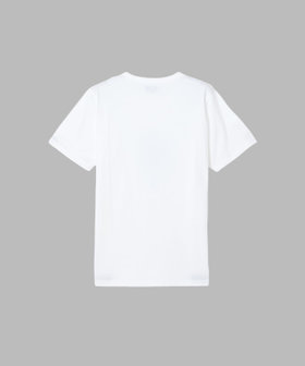 HOMME メンズ 半袖 Tシャツ "Lezard" ホワイト