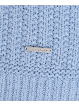 To b. by agnès b. 【Outlet】ラグランスリーブ ニット プルオーバー ライトブルー