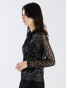 FEMME ウィメンズ 【Outlet】JJG6 CHEMISE ブラウス シルバー