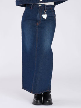 To b. by agnès b. To b. by agnes b. × NEEDBY heritage DENIM LONG SK ネイビー