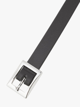 FEMME ウィメンズ レザー ベルト "Box" ブラック