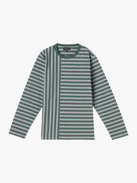 グリーン×スモーキーブルー