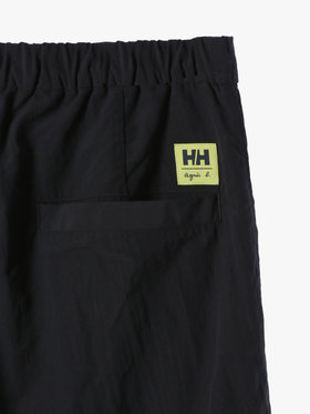 FEMME ウィメンズ agnes b. x HELLY HANSEN NF ウィンドブレーカーパンツ ブラック