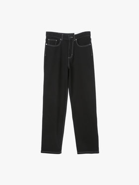 HOMME メンズ メンズ デニム パンツ ブラック