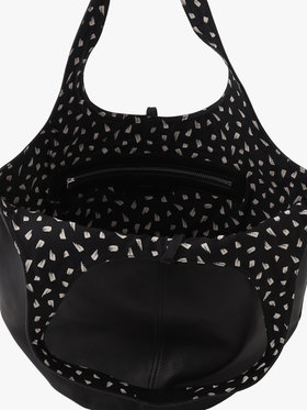 FEMME ウィメンズ ラムスキンレザー トートバッグ "Stala" ブラック