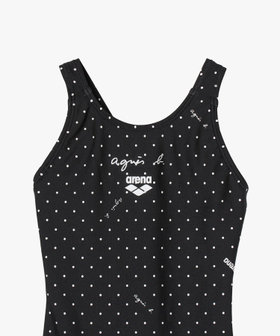 ENFANT ガールズ agnes b. x arena ジュニアワンピース 水着 ブラック