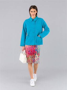 FEMME ウィメンズ UAX5 VESTE ジャケット ブルー系その他