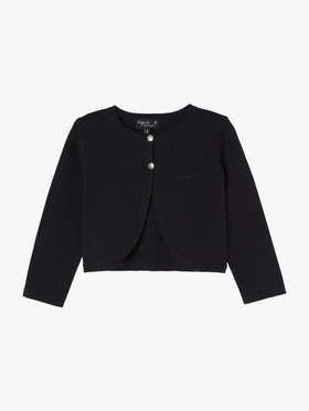 ENFANT ガールズ キッズ 長袖 ボレロ ブラック