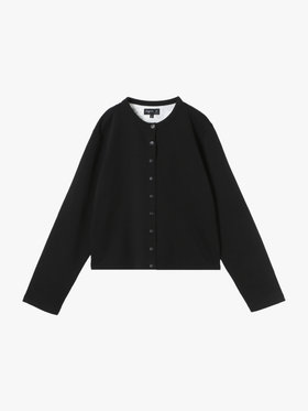 FEMME ウィメンズ 【by R 限定品】agnes b. フォトプリント 長袖 カーディガン "Asuka" マルチ