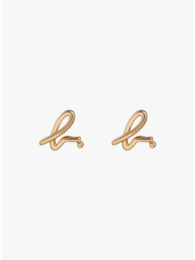 FEMME ウィメンズ  ”b.” シングルピアス ”Iconic” ゴールド