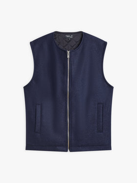 HOMME メンズ 【Outlet】JIG5 GILET ジレ ブルー系その他