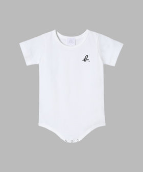 ENFANT ベビー WEB限定 ベビーギフトボックス スタイ・ボディスーツ2枚組・哺乳瓶  3点セット ホワイト