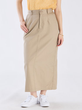 To b. by agnès b. 【Outlet】コットンツイルスカート ベージュ