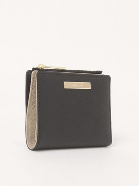 VOYAGE ウィメンズ バッグ＆ウォレット  レザー二つ折りウォレット"Erika"  QAW05-14 ブラック