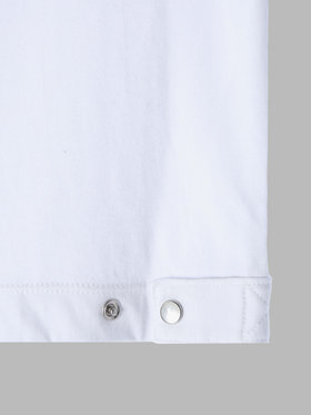 ENFANT ベビー ベビー コットン 長袖 カーディガンプレッション ホワイト