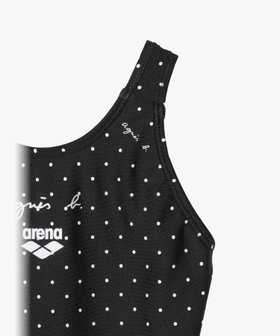 ENFANT ガールズ agnes b. x arena ジュニアワンピース 水着 ブラック