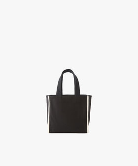 To b. by agnès b. To b. by agnes b.× green label relaxing コットン パイピング ミニトートバッグ ブラック