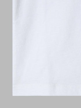 ENFANT ベビー ベビー コットン フリル レース ブラウス "Volant Dentelle" ホワイト