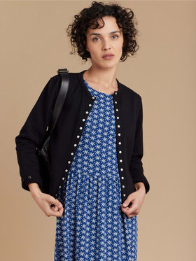 FEMME ウィメンズ 【Outlet】JIM2 ROBE ワンピース ネイビー