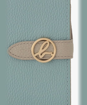 VOYAGE ウィメンズ バッグ＆ウォレット レザー 二つ折り ウォレット UAW01A-01 ブルー