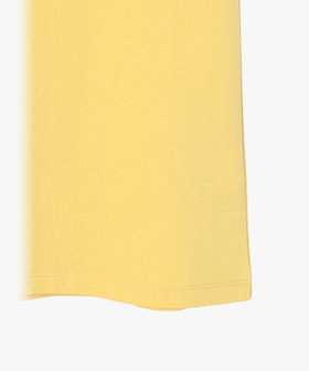 ENFANT ガールズ キッズ "b." ロゴ スター コットン 半袖 ワンピース "Pirate" イエロー