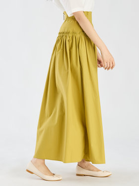 To b. by agnès b. 【Outlet】ハイウエストスカート イエロー