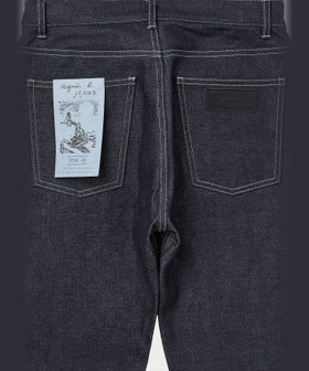 HOMME メンズ メンズ セルビッジデニムパンツ "#2 Regular" ネイビー