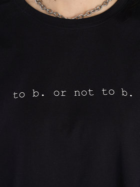 To b. by agnès b. To b. by agnes b. × NEEDBY heritage TO B. OR NOT TO B. BIG TS ブラック