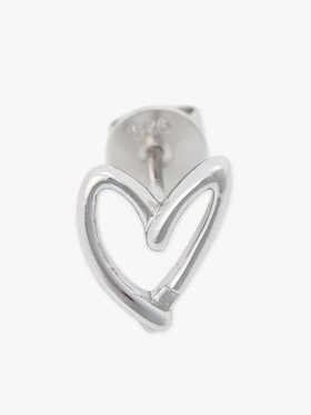 FEMME ウィメンズ ハート シングルピアス シルバー