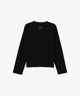 FEMME ウィメンズ コットン 長袖 アーティストTシャツ "Gouh" ブラック